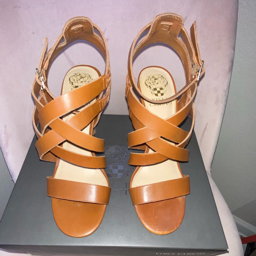 Vince Camuto Women's Bivenya High Heel Sandal Heeled 7.5